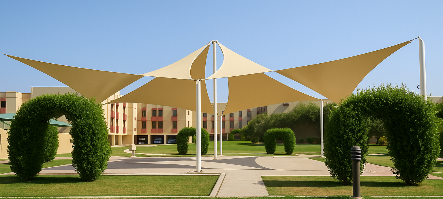 مظلات  حدائق